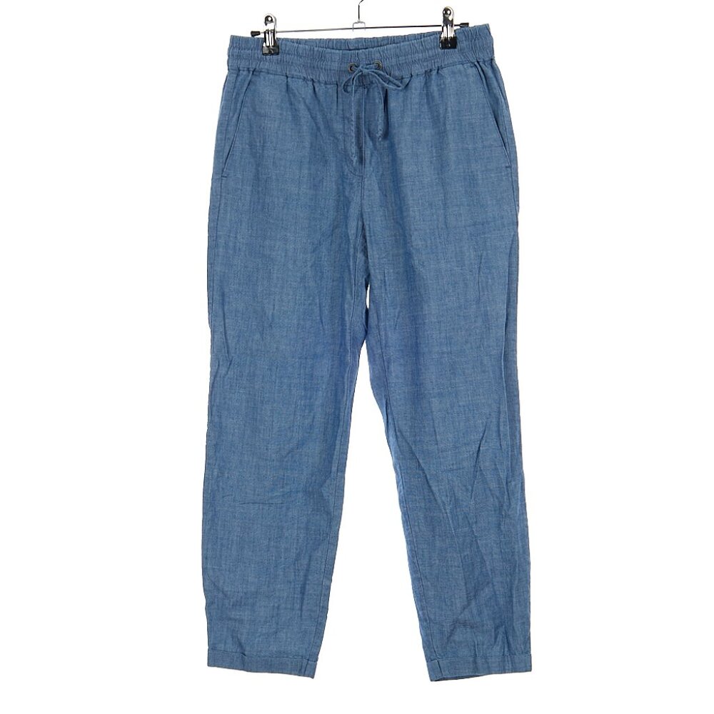 J Crew Chambray Drawstring Lightweight Pants Wome… - image 2